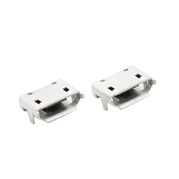 Tipo magnético plástico B 5 Alfinete With Flange dos conectores de LCP micro USB