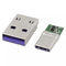 Plugue USB Tipo C Conector macho Porta de carregamento Velocidade de transmissão rápida 5A