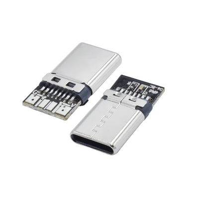 Conector USB tipo C masculino 16PIN para Samsung Oppo Vivo Huawei Cable