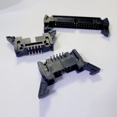 12 o Alfinete SMT encobriu a fileira dobro do conector 2.54mm do encabeçamento