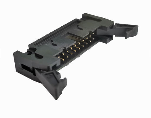 O conector longo do encabeçamento da saia do ejetor da orelha do OEM UL94V-0 MERGULHA o tipo reto