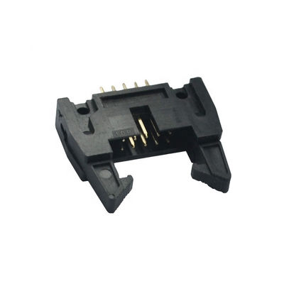 O ouro chapeou a placa do PWB para prender o conector macho do MERGULHO IDC do ejetor 2.0mm dos conectores